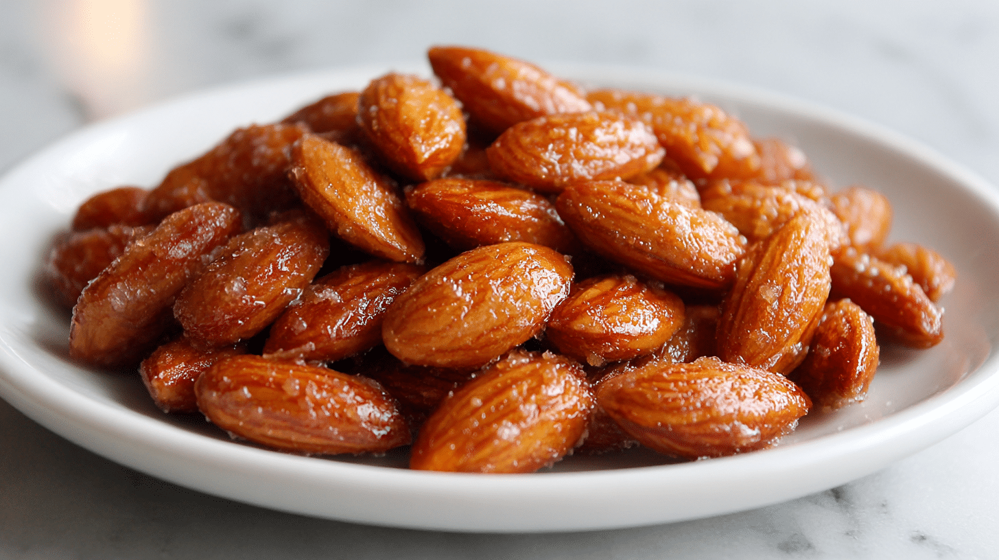 hausgemachte gebrannte mandel air fryer für Feiertage