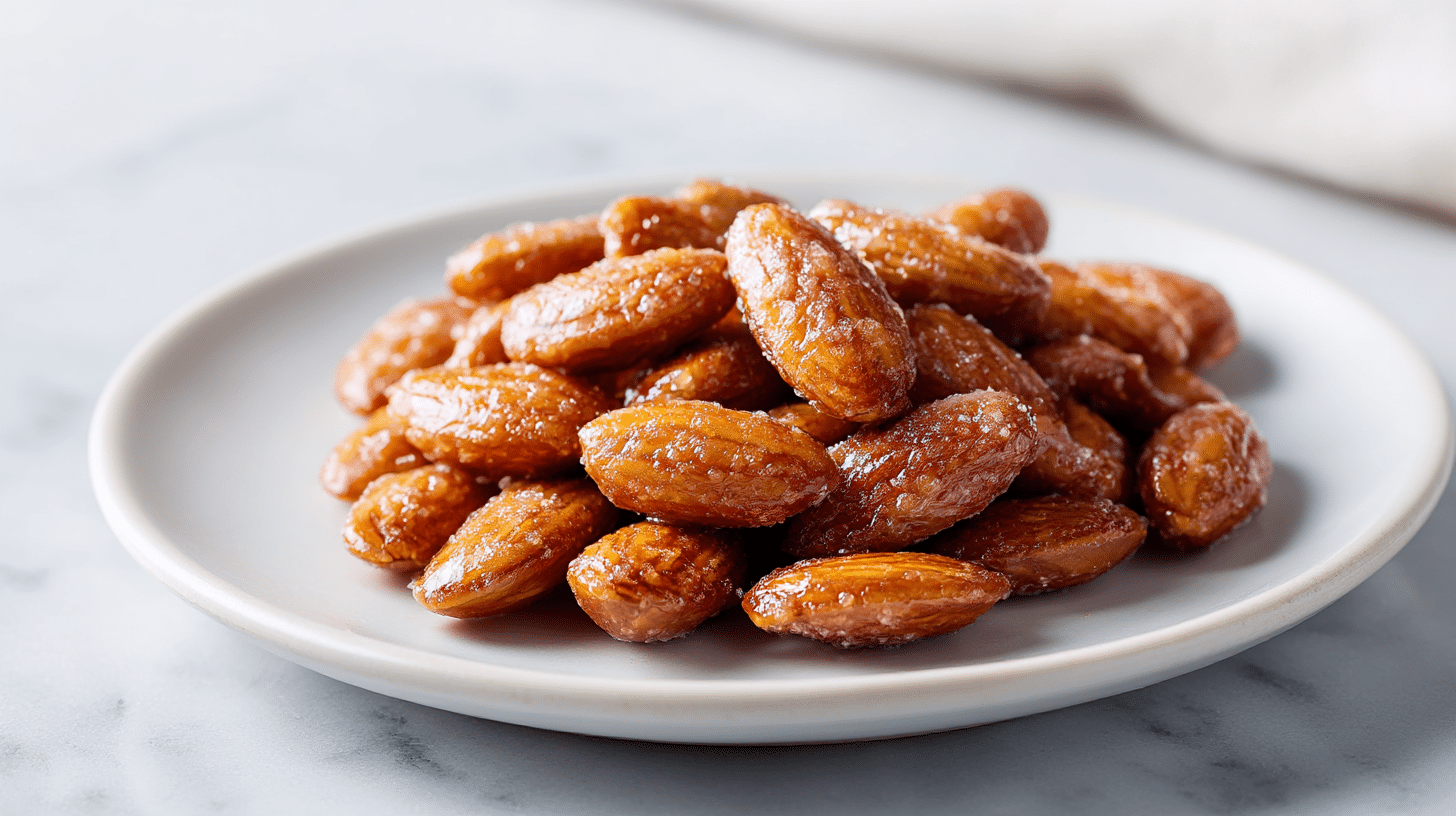 Airfryer gebrannte Mandeln Rezept 2 lecker gebrannte mandel air fryer Snack