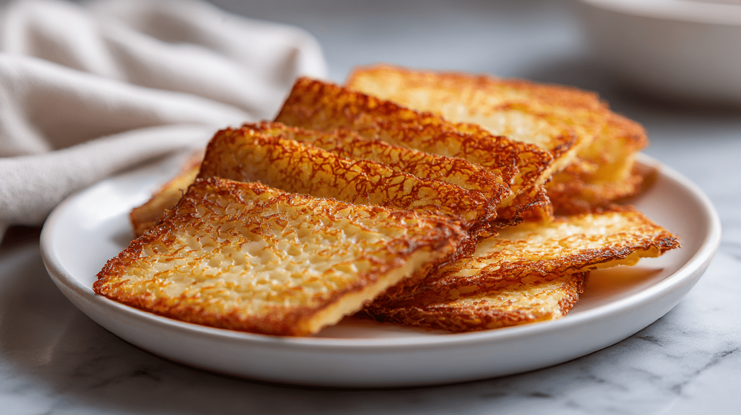 Leicht zuzubereitender harzer käse air fryer Snack