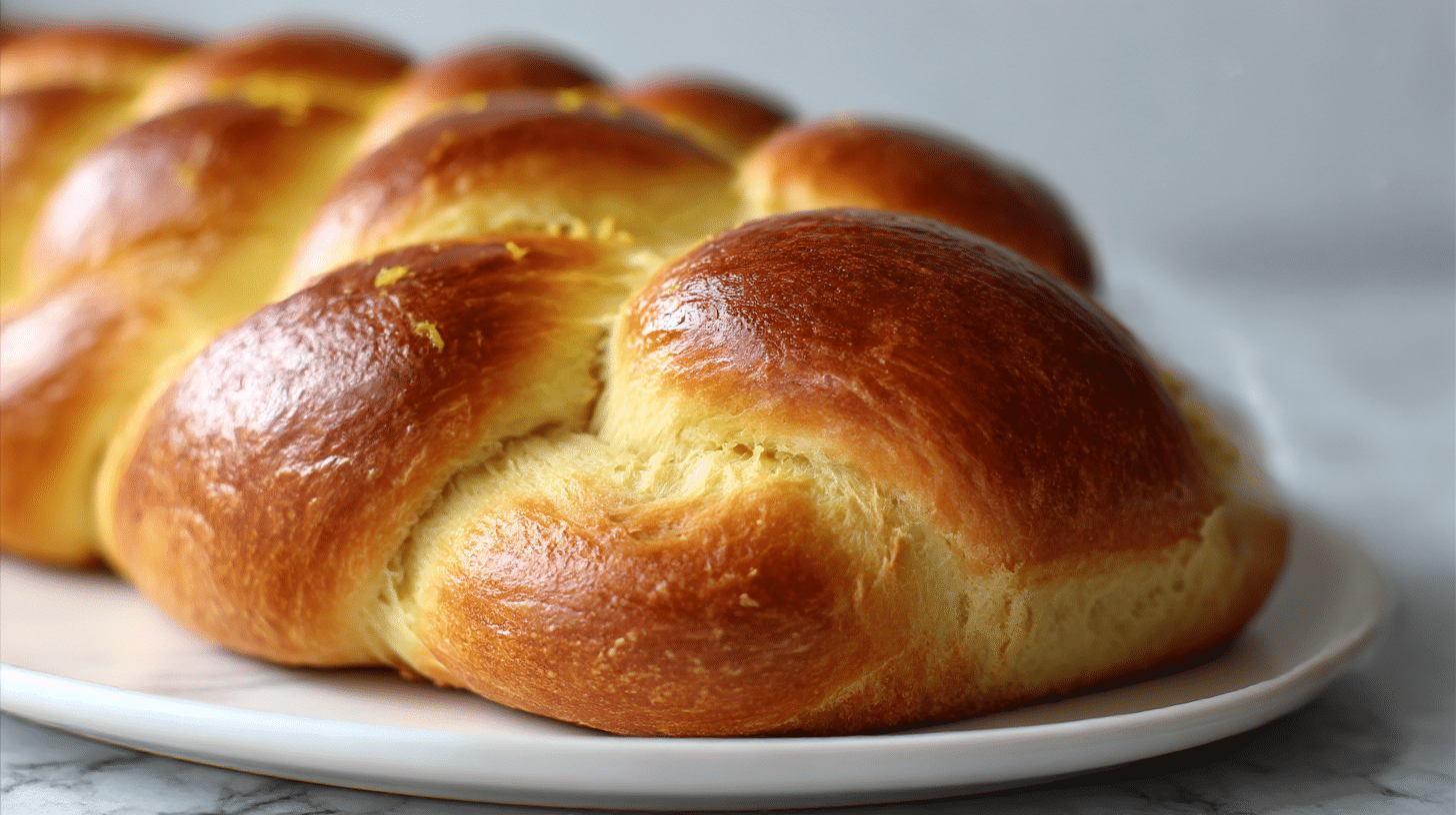 Schneller hefezopf im air fryer, perfekt für jede Gelegenheit.