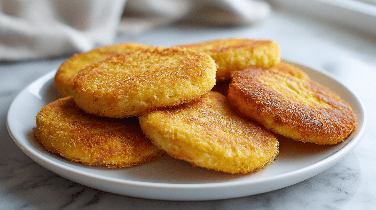 Hüttenkäsetaler air fryer perfekt gebräunt