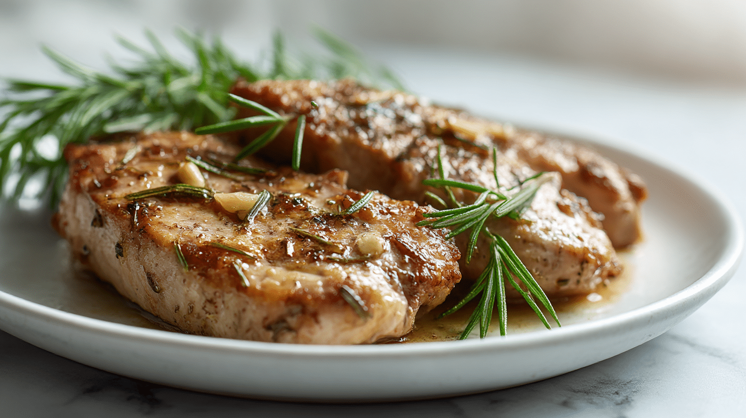 kaninchen im air fryer mit knuspriger Kruste