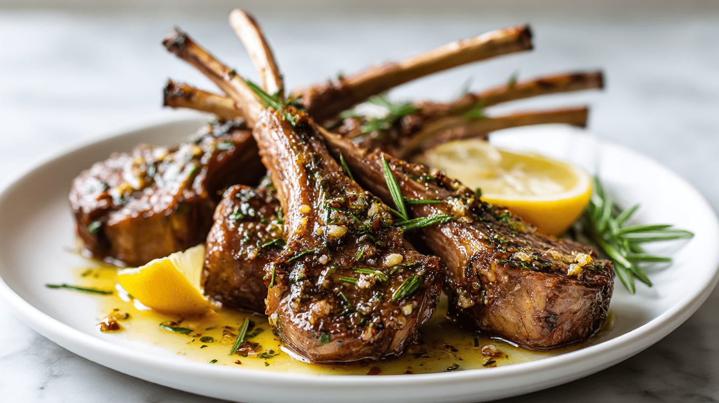 Airfryer Lammkoteletts Medium Rezept 1 lammkoteletts medium air fryer perfekt zubereitet