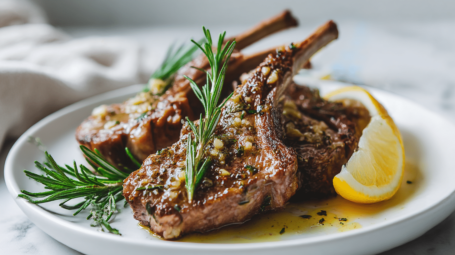lammkoteletts medium air fryer ideal für das Abendessen