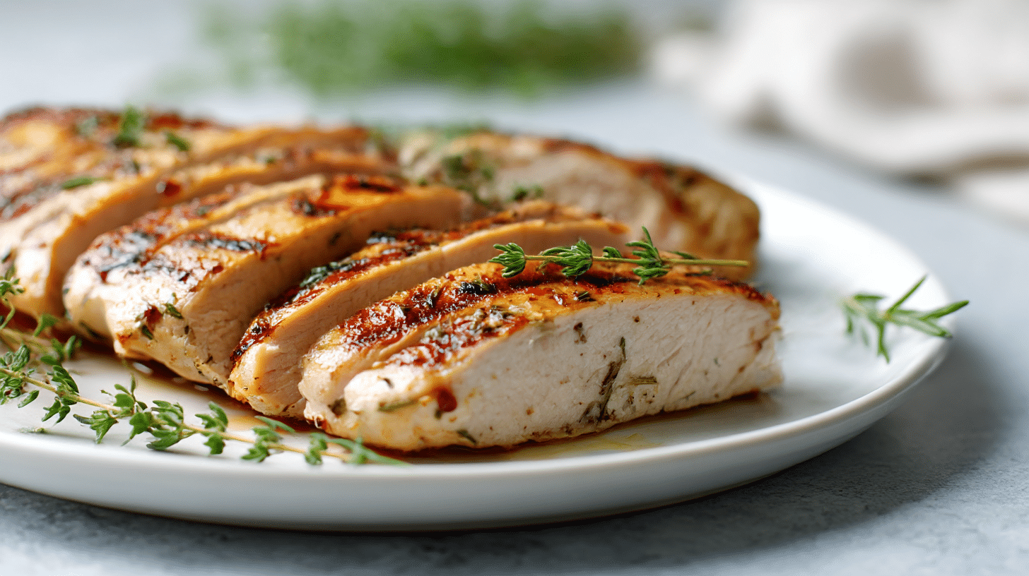 putenbrust im air fryer einfach und schnell zubereitet