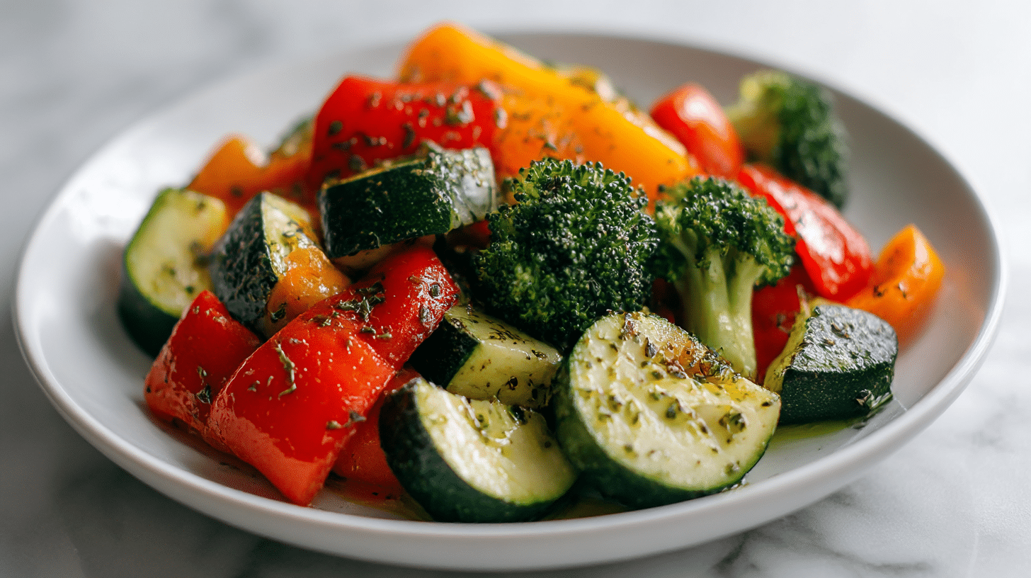 leckere veggies in air fryer für den schnellen Snack zwischendurch