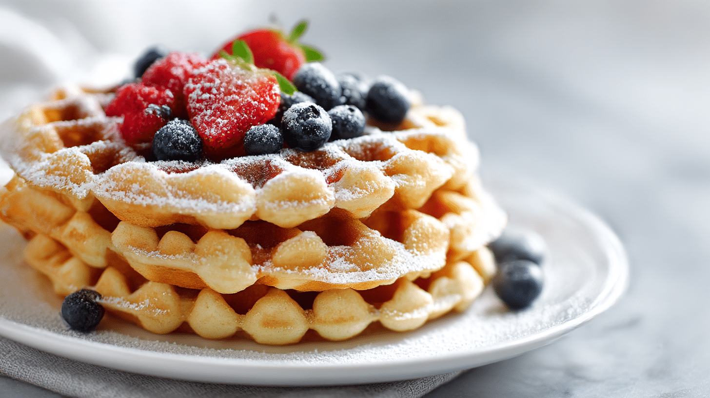 Airfryer Waffel Rezept 1 waffel air fryer knusprige Waffeln aus dem Heißluftfrittierer