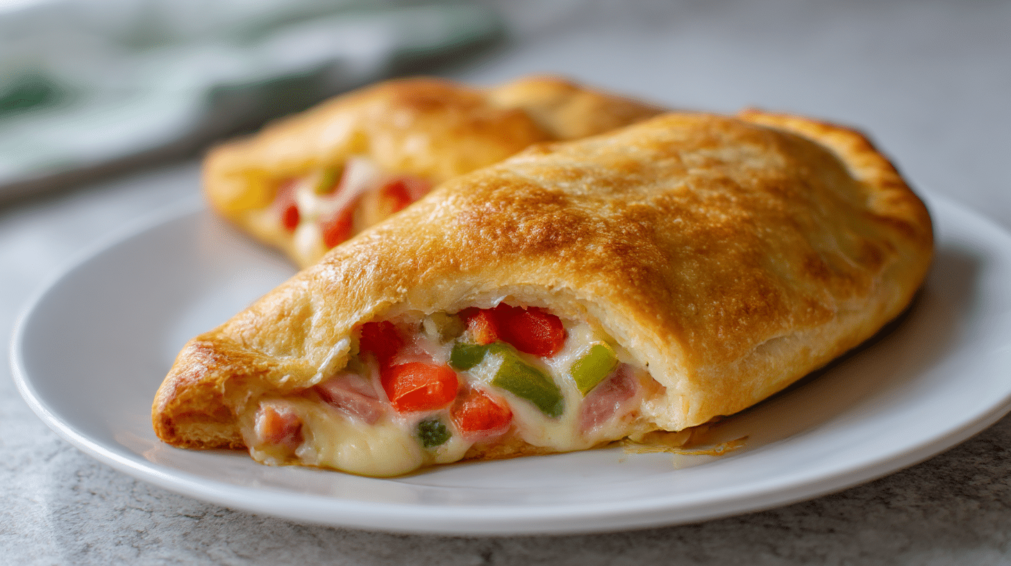 calzone air fryer frisch zubereitet und appetitlich
