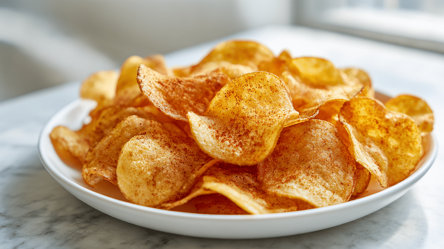 kesselchips air fryer einfach und schnell zuzubereiten