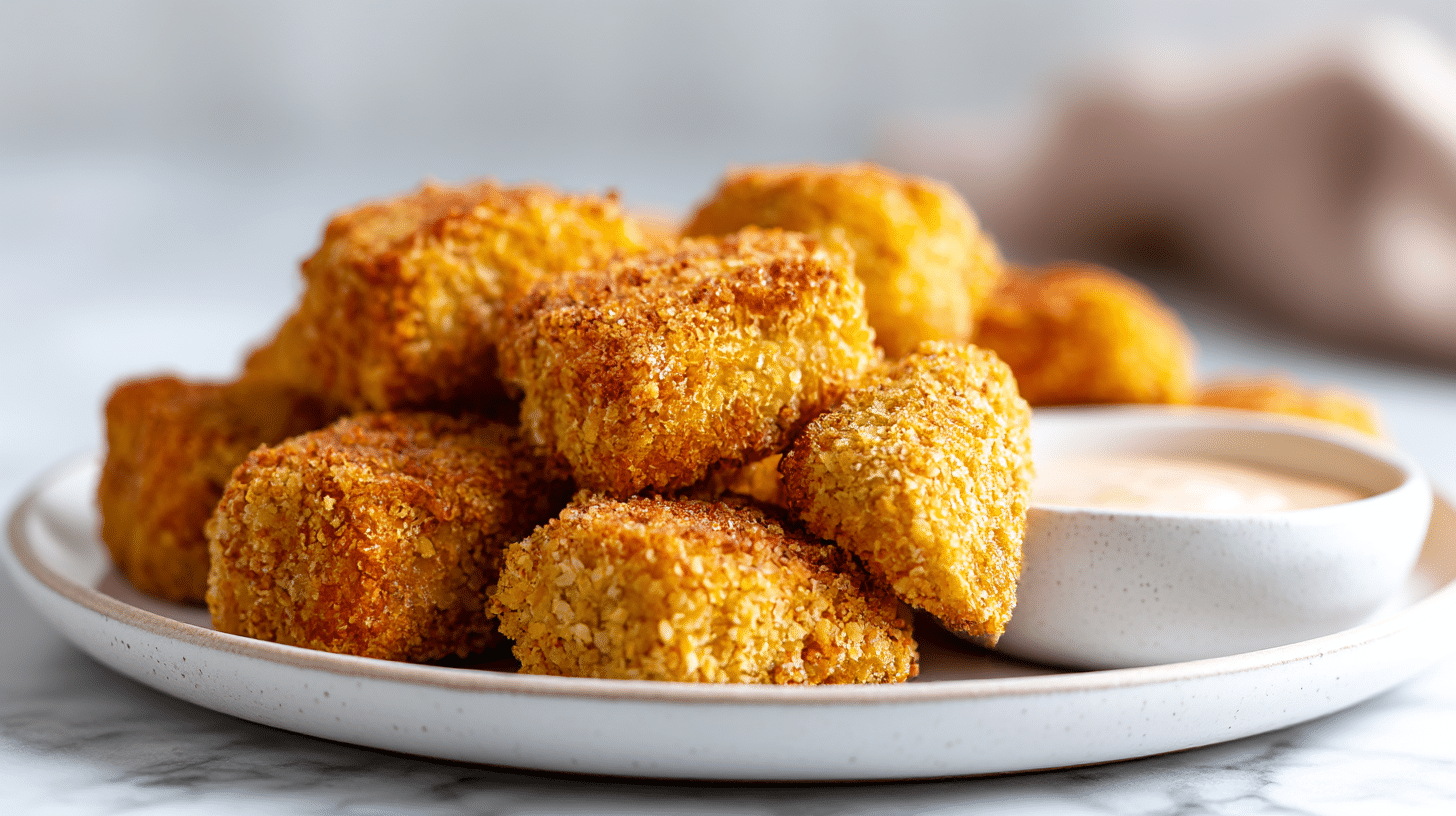 Airfryer vegane nuggets air fryer Rezept 1 Vegane nuggets air fryer leckere und gesunde Snacks