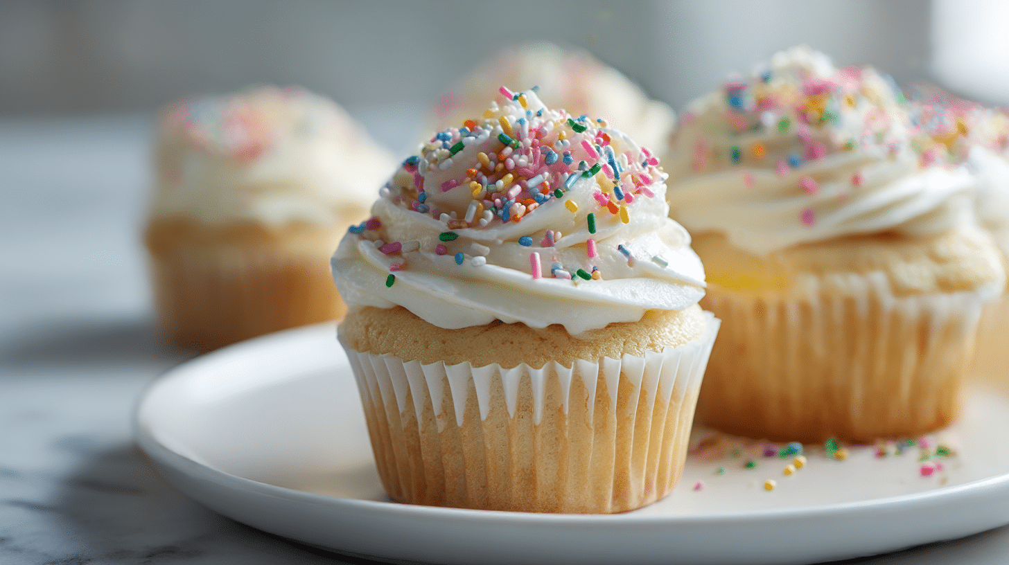Nussige cupcakes air fryer, die für Crunch sorgen.