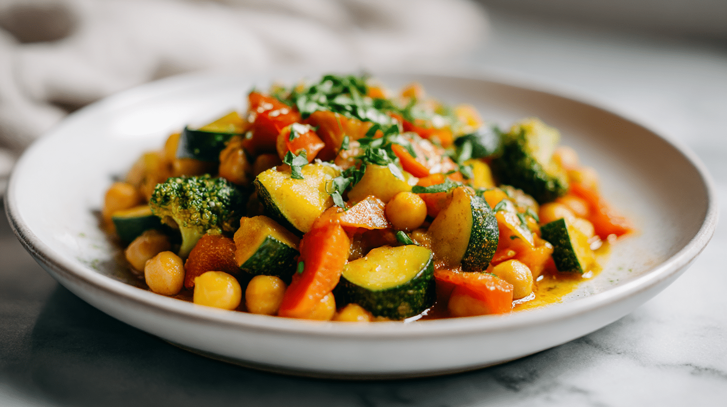 curry mit gemüse air fryer