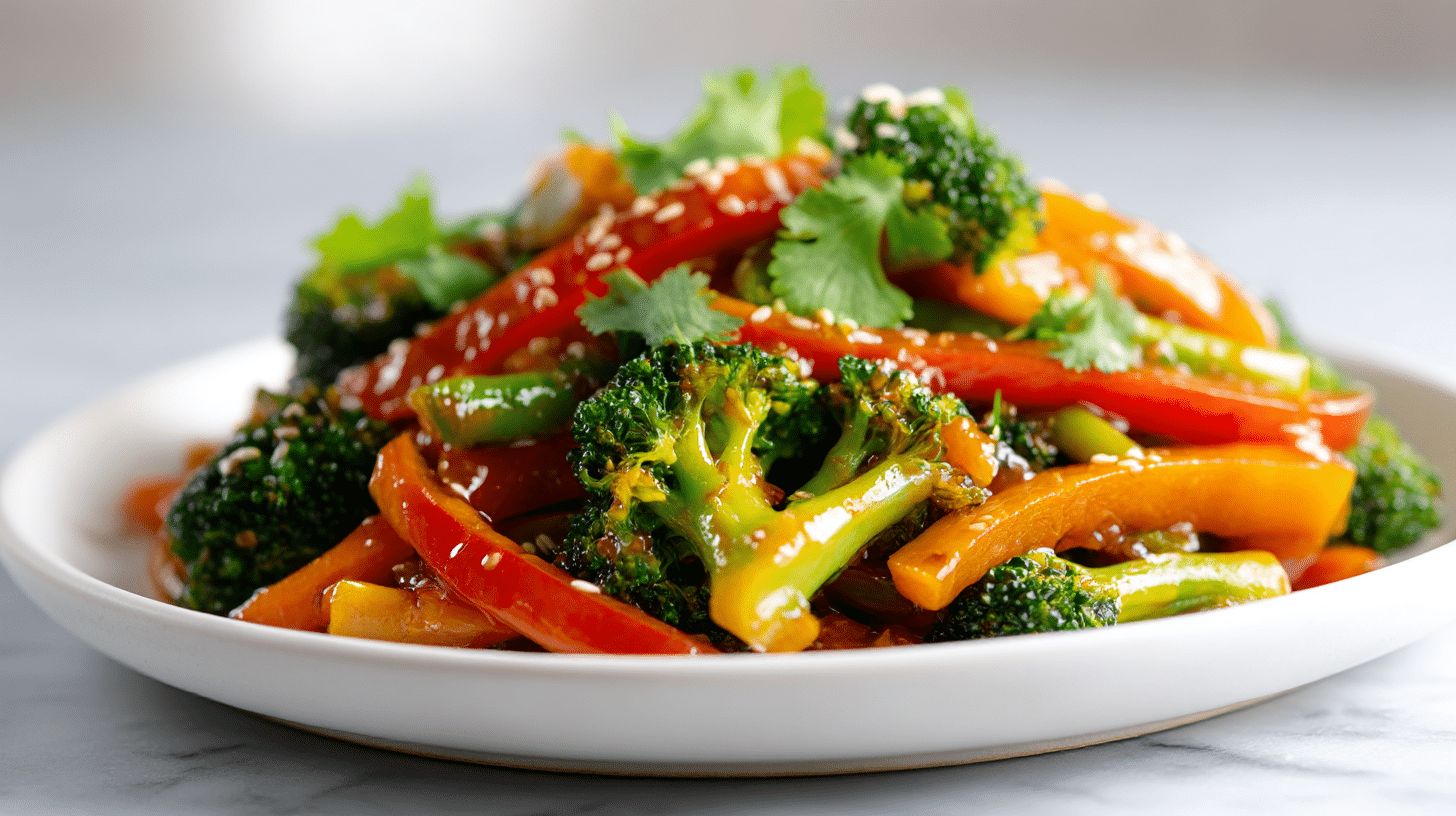 stir fry im air fryer mit asiatischen Gewürzen