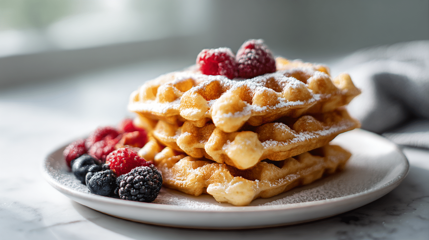 Waffeln im Air Fryer als neuer Frühstückstrend.