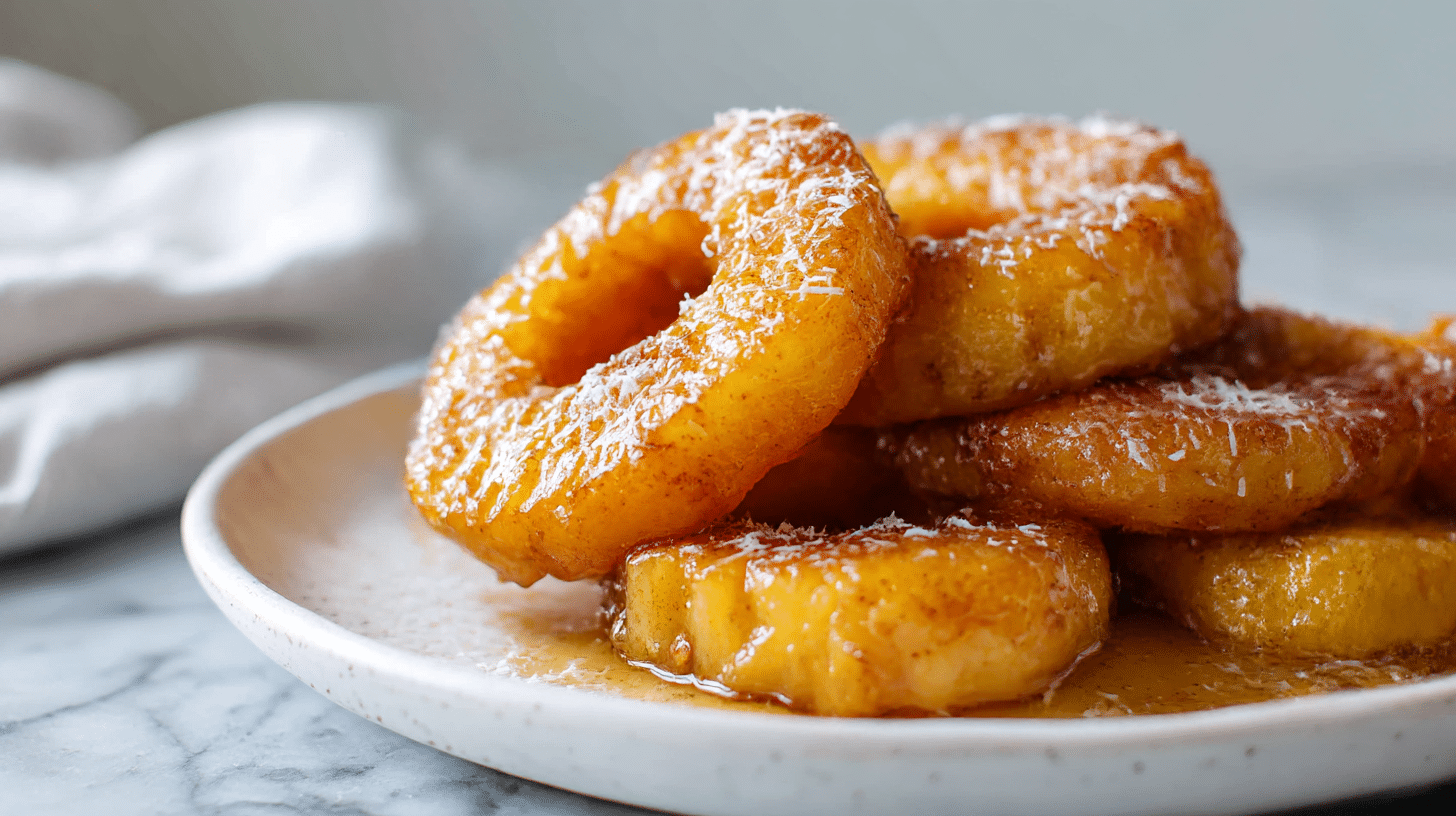 ananas air fryer dessert, ein neuer Hit für Dessertliebhaber