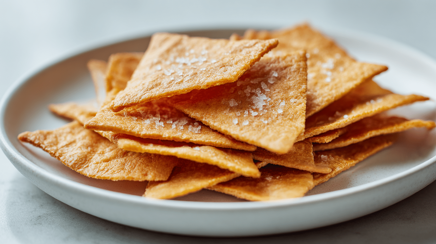 cracker selber machen air fryer mit verschiedenen Dips