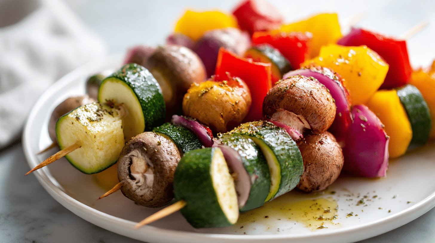 Airfryer gemüsespieße air fryer grill Rezept 1 leckere gemüsespieße air fryer grill für das perfekte BBQ