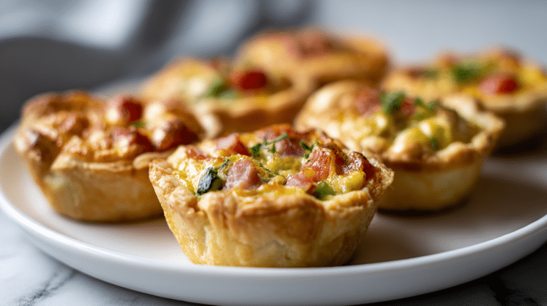 Airfryer mini quiches Rezept 13 Leckere mini quiches air fryer in goldbraunem Teig.