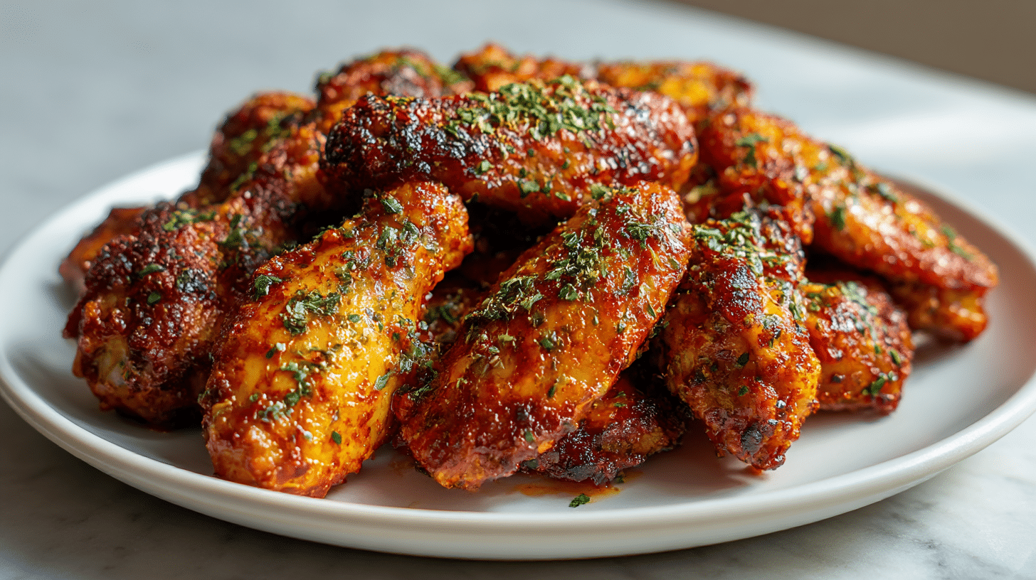 Airfryer würzige Chicken Wings Rezept 1 chicken wings air fryer würzig lecker und knusprig zubereitet