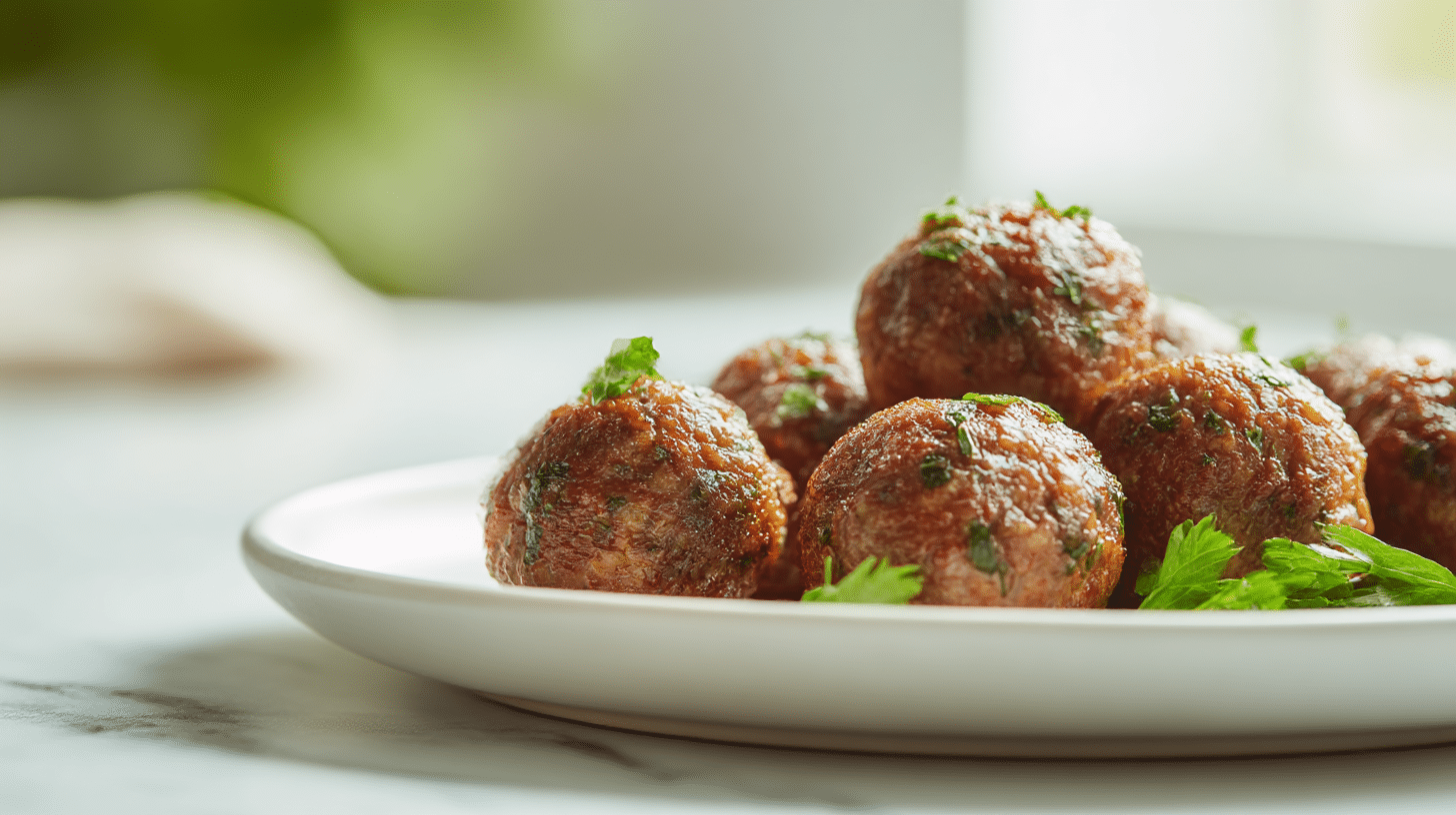 Perfekte frikadellen air fryer saftig, das ideale Rezept.